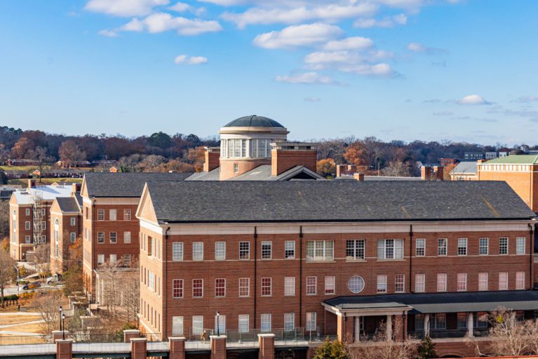 College Campus Gutter Cleaning