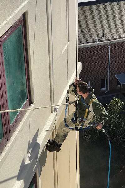 Rope Access Window Cleaning Services