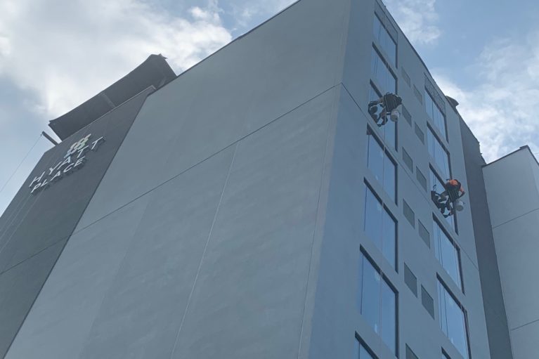 Precast Concrete Cleaning
