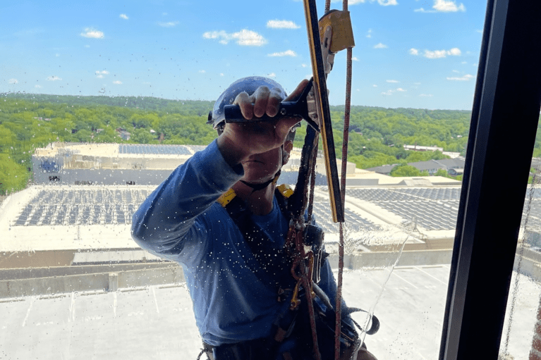 Rope Access Cleaning