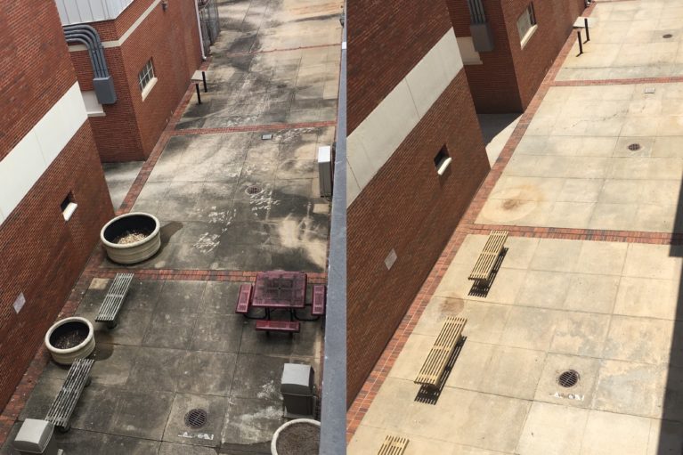 Sidewalk & Walkway Pressure Washing